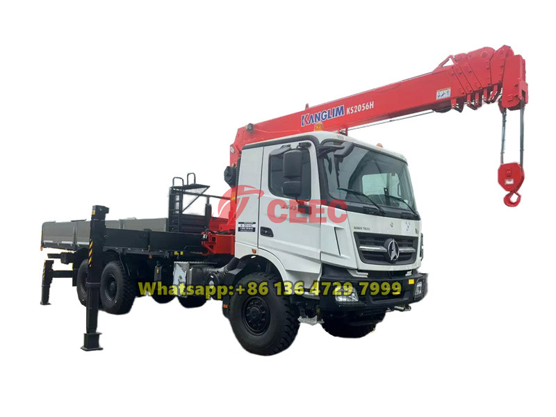 Beiben V3 telescopic boom truck