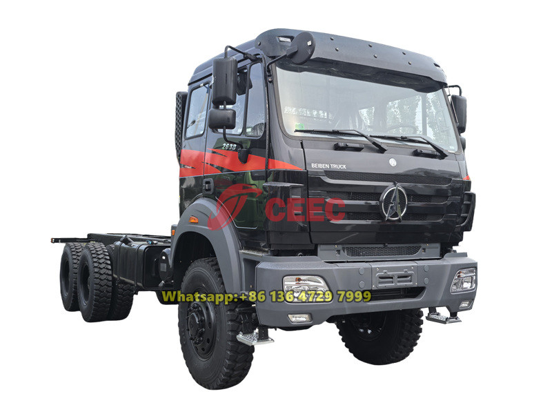 beiben 6×6 rigid chassis
