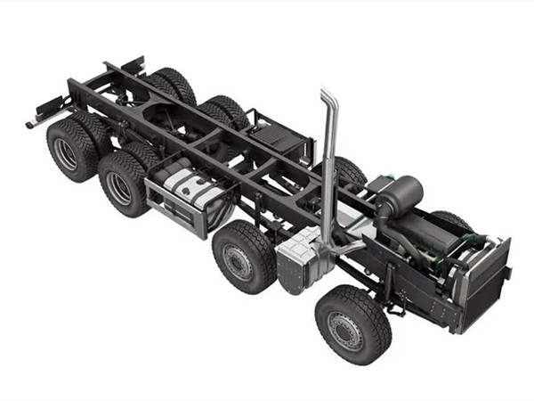 Beiben 6x6 off-road cargo chassis