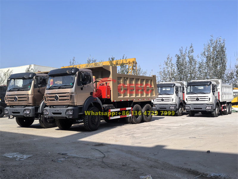 Beiben 6×6 dump trucks for sale