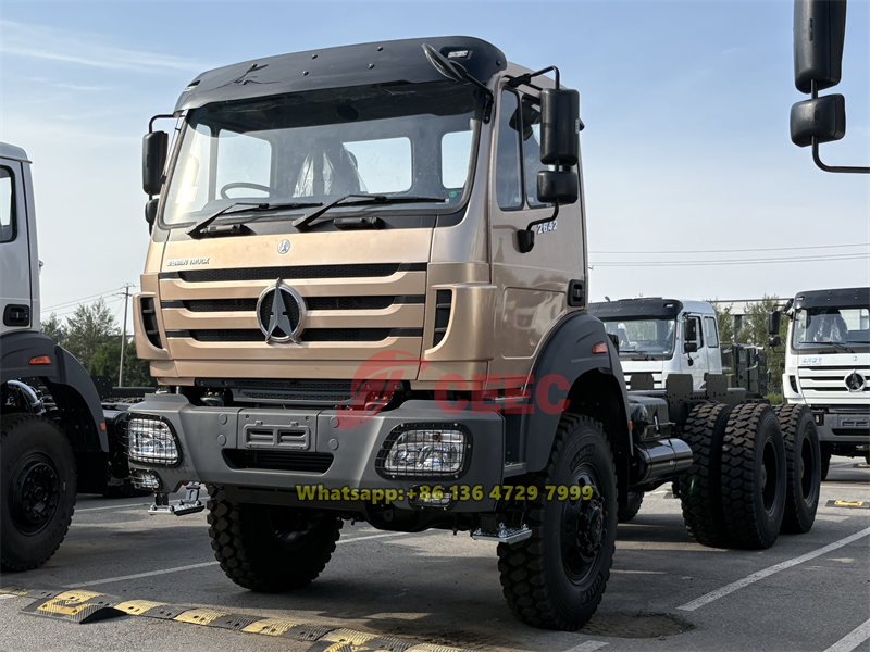 beiben 6x6 dump truck