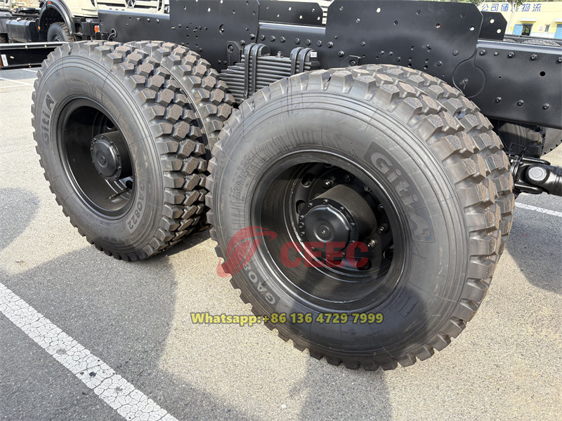 beiben off road dump truck chassis