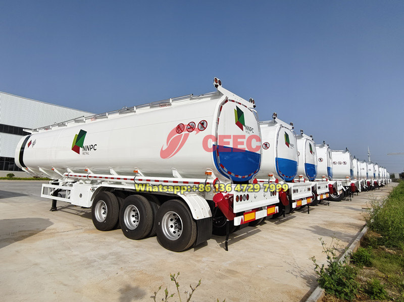 Diesel tanker semi trailer for Nigeria