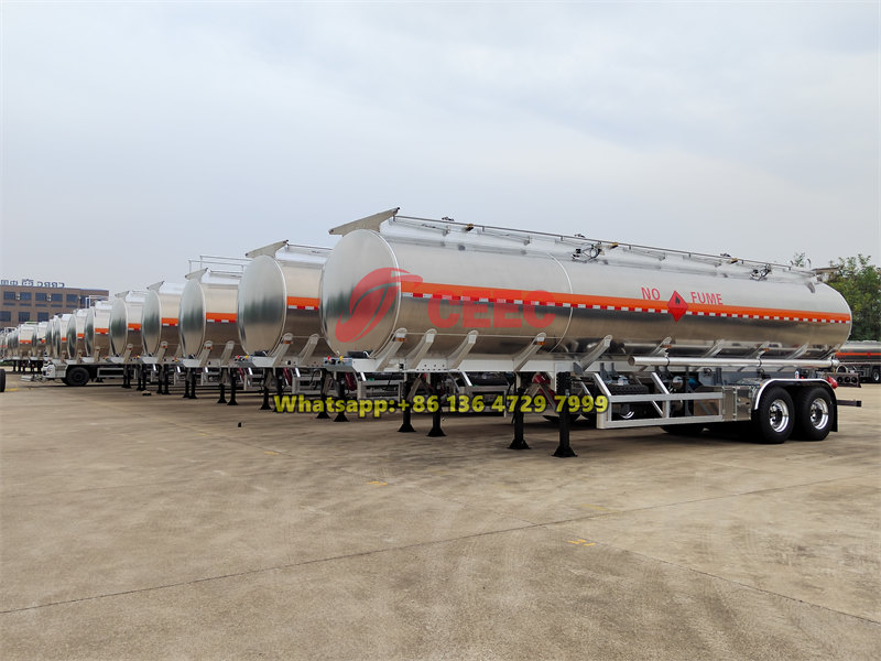 36CBM aluminum alloy tanker trailer