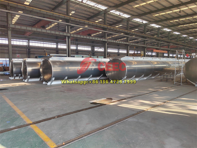 Aluminum alloy fuel tanker trailer factory