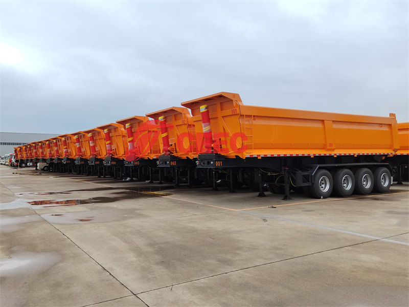 Tipper semi-trailer factory