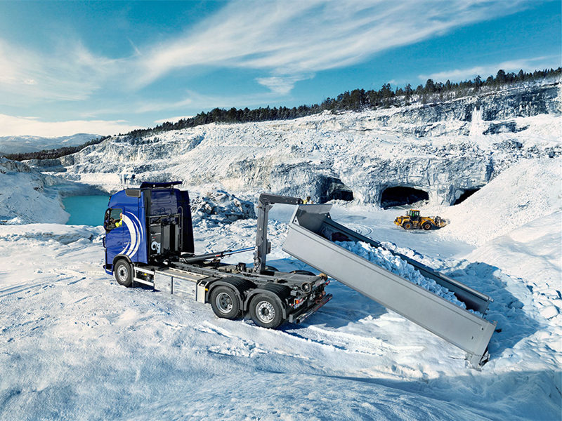 Beiben 20-ton hook loader application