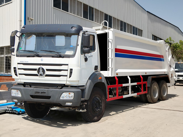 Beiben garbage compactor truck