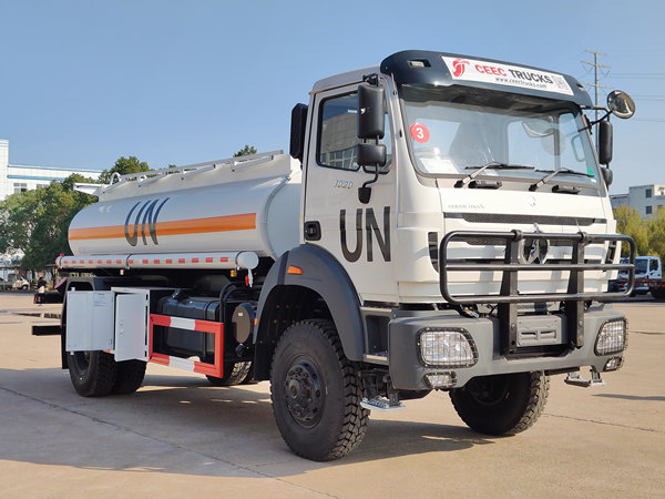 Beiben 4×2 fuel tanker truck