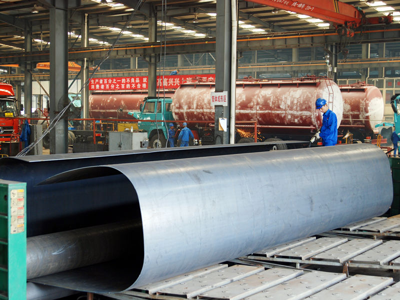 Beiben fuel tanker truck factory