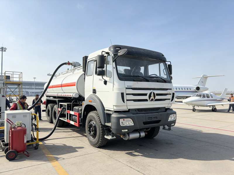 Beiben heavy duty fuel tanker truck