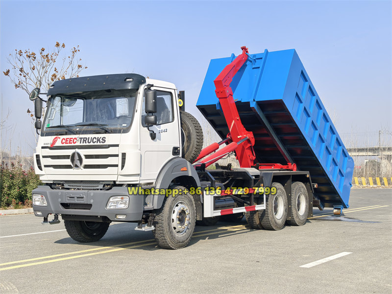 Beiben heavy-duty 20 ton hook loader truck