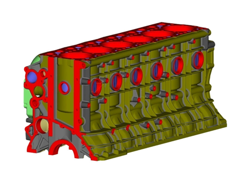 Cylinder Block of WP10.380E32 engine