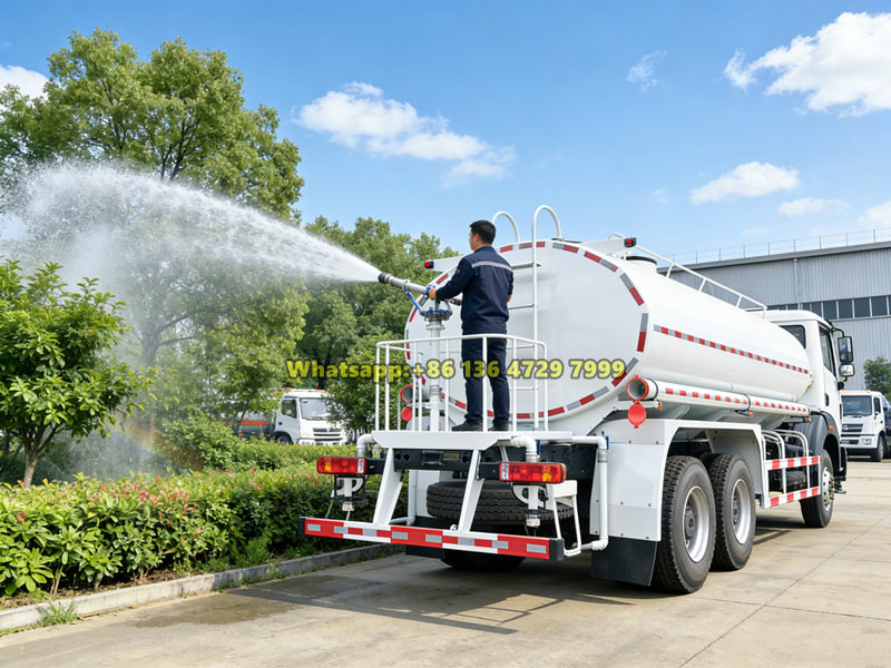 Beiben 6×4 water bowser truck application