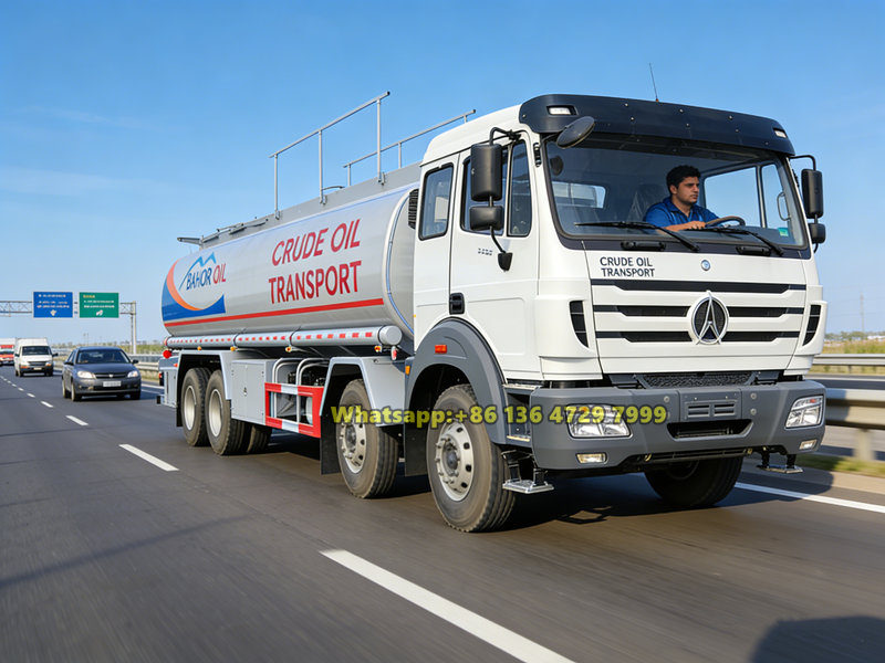 Beiben 8×4 fuel delivery truck applications