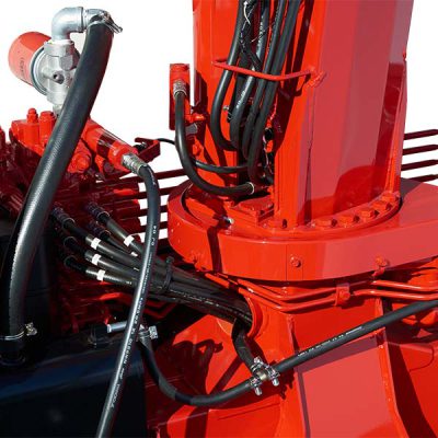 Beiben 6×6 telescopic boom truck