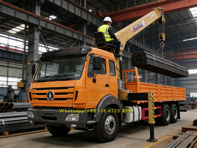 Beiben boom crane truck applications