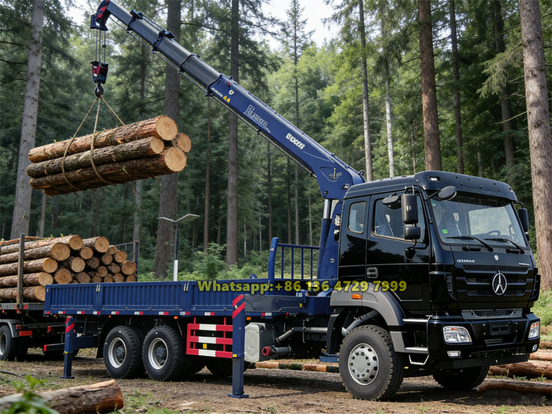 Beiben boom crane truck applications