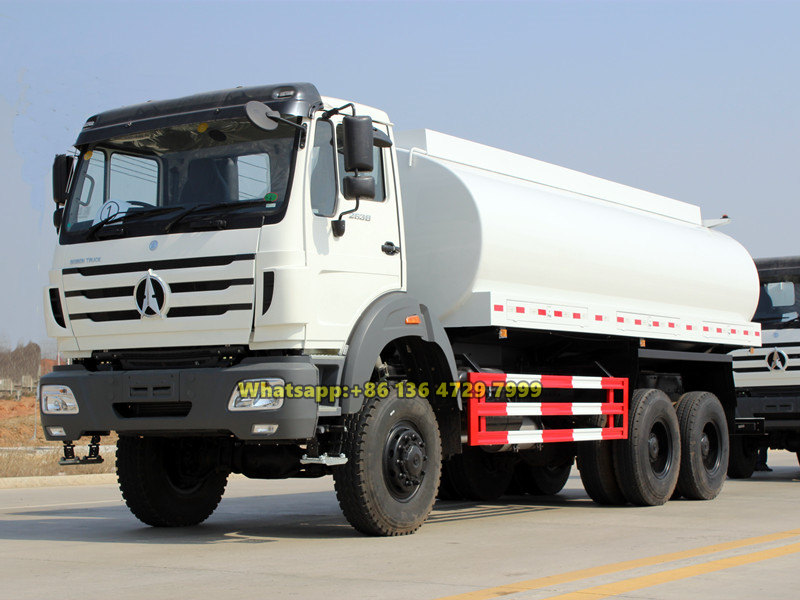 Beiben 6×6 water tanker truck