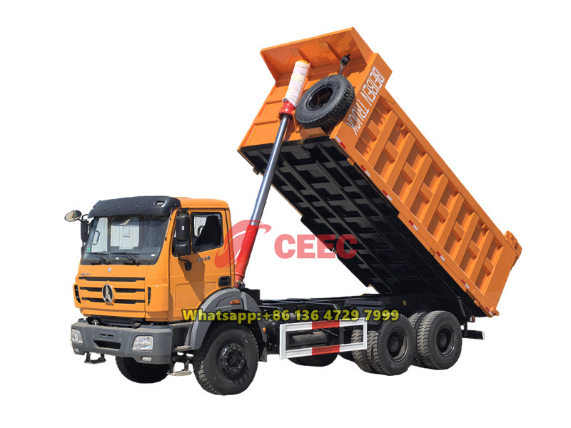 Beiben 10 wheeler heavy tipping truck
