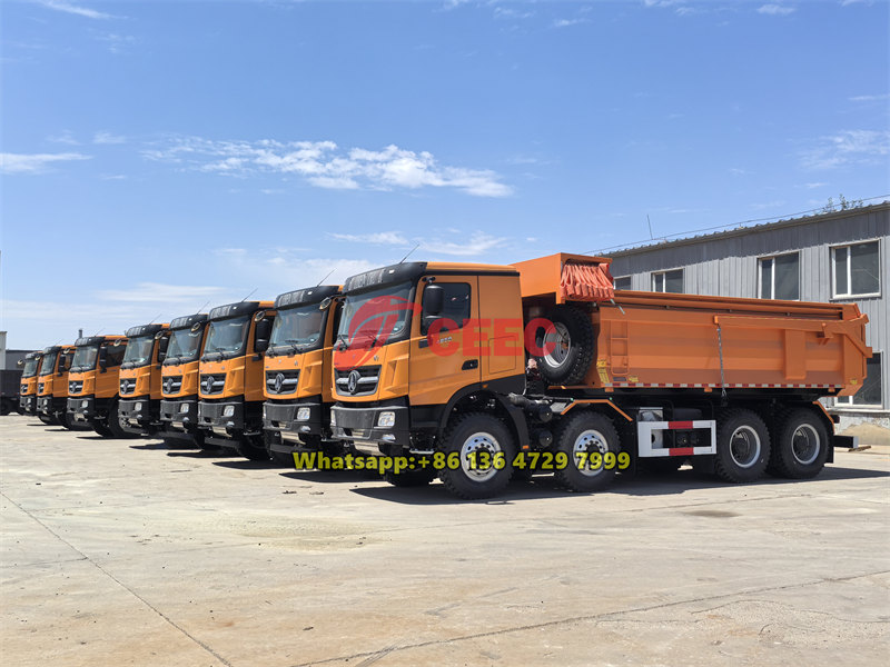 Beiben V3 500HP heavy tipper lorry for sale