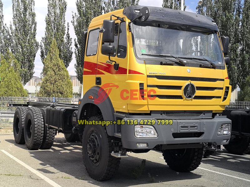 Beiben 6×6 off-road rigid chassis Beiben 6×6 off-road rigid chassis