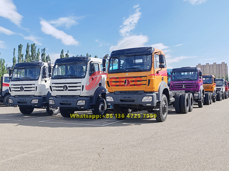 Beiben 6×6 all wheel dirve vehicles