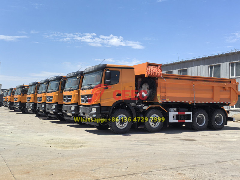Beiben V3 500HP mining tipper lorry for sale