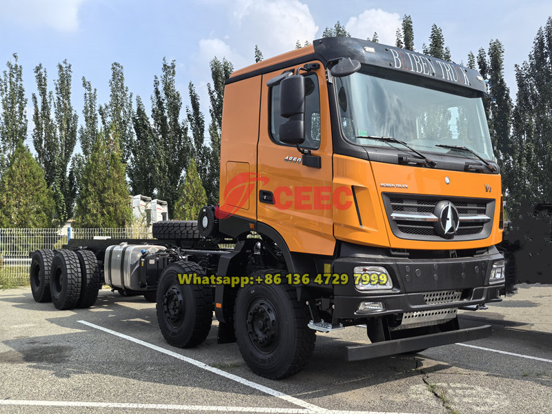 Beiben V3 500HP heavy tipping truck chassis
