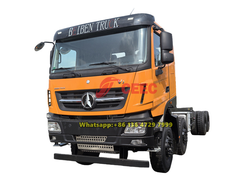 Beiben 8×4 mining dump truck chassis
