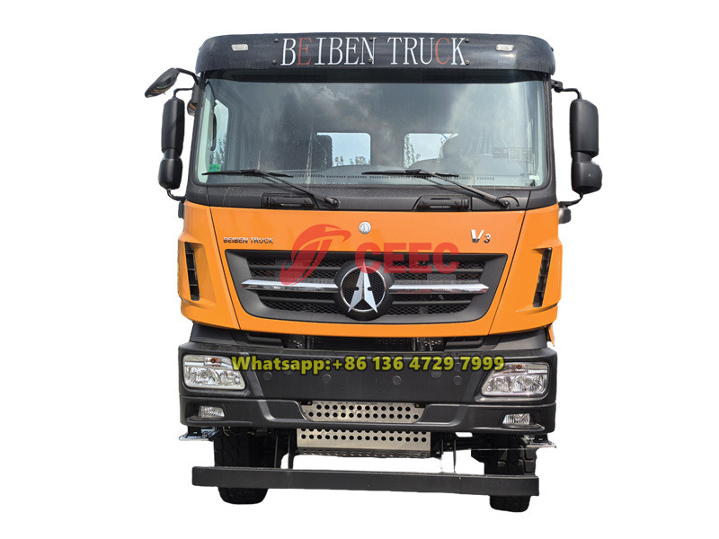 Beiben 8×4 heavy tipper truck chassis