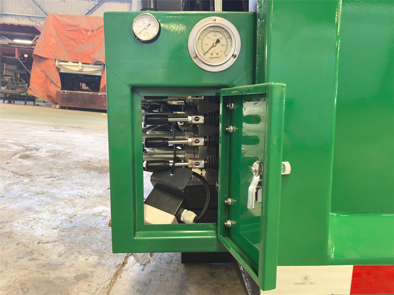 12CBM refuse compactor truck body kits