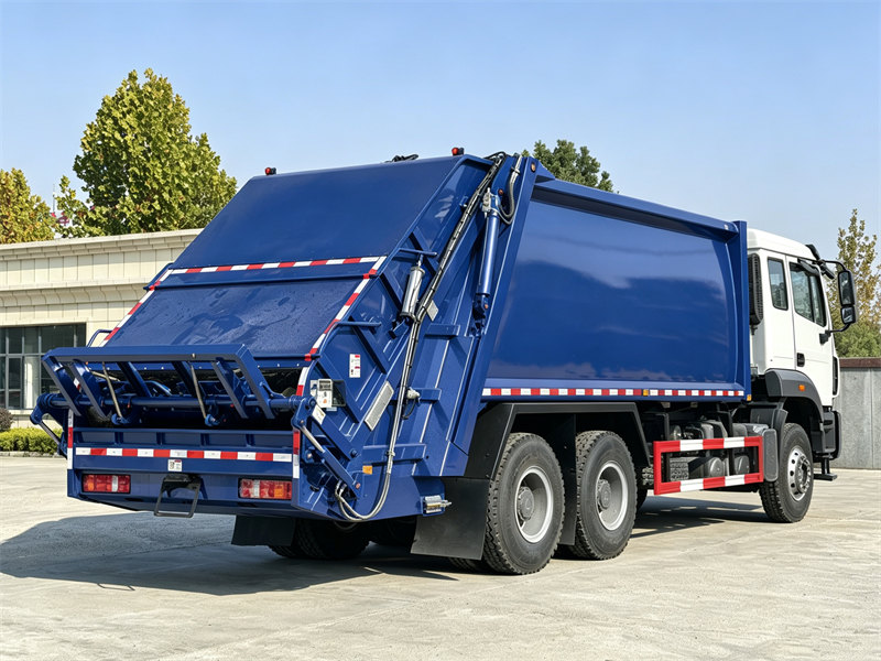 Beiben 6×4 rear loader garbage truck