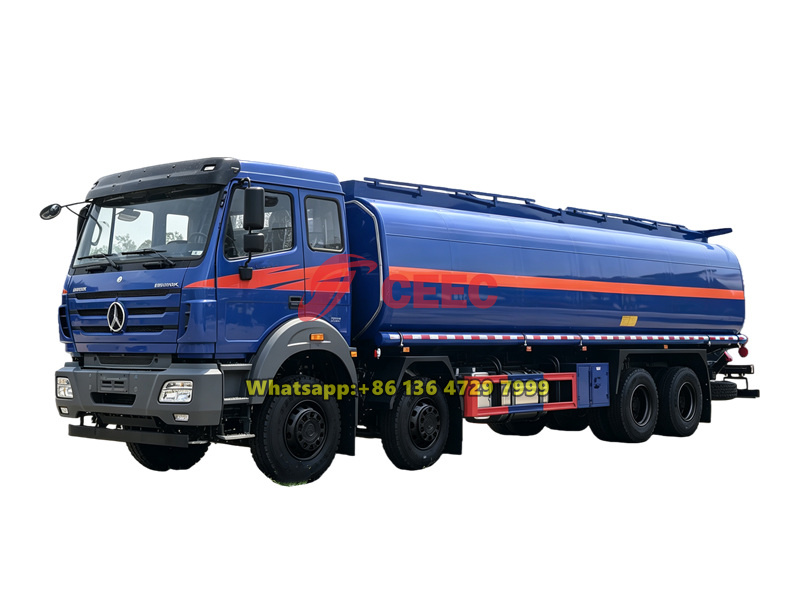 Beiben 8×4 28CBM refueling tank truck