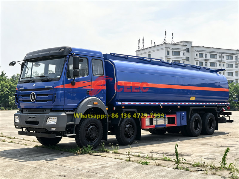 Beiben 8×4 fuel tanker truck
