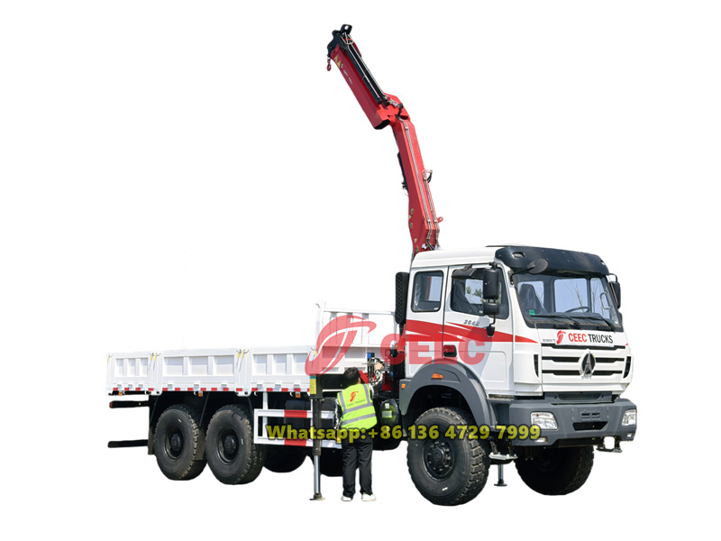 Beiben 6×6 all wheel drive truck crane Beiben 6×6 all wheel drive truck crane