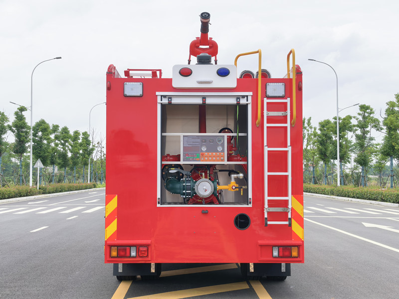 Beiben 4×2 foam fire pumper truck