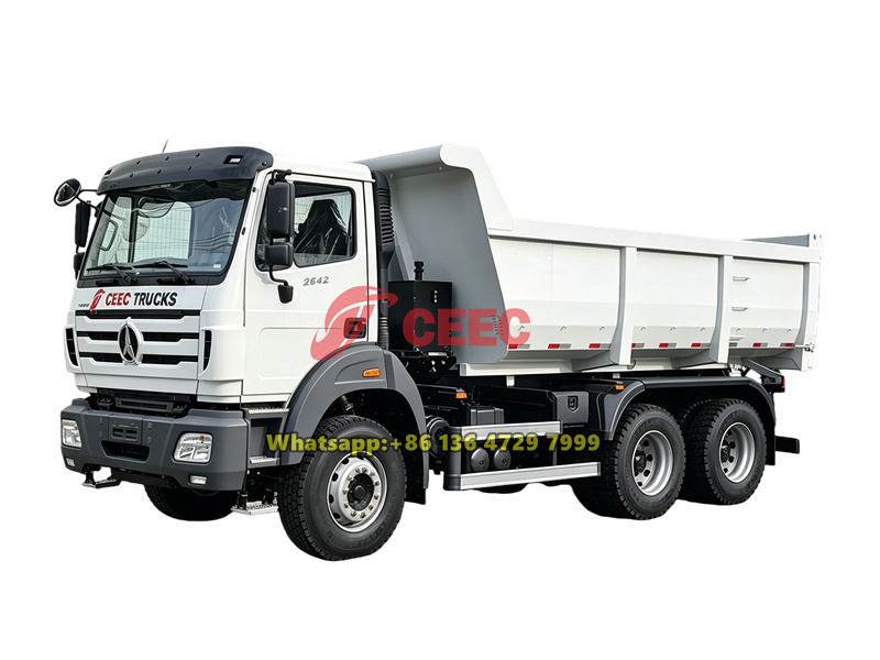 Beiben 6×4 heavy duty U-shaped dump truck Beiben 6×4 heavy duty U-shaped dump truck