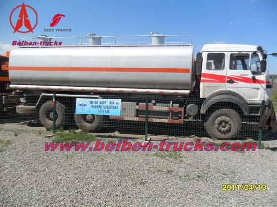 Beiben 6*4 fuel tanker trucks manufacturer