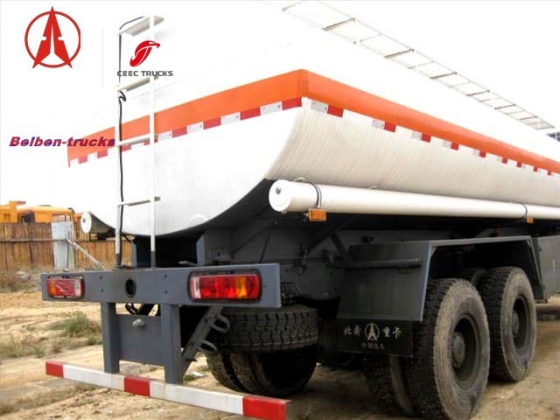 china beiben 6*4 fuel tanker trucks