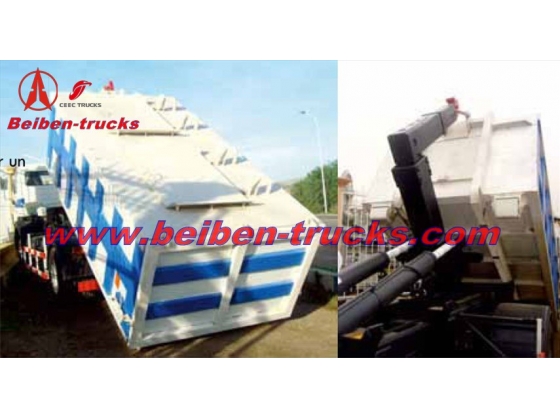 manufacturer for Beiben 4*2 hook lift truck