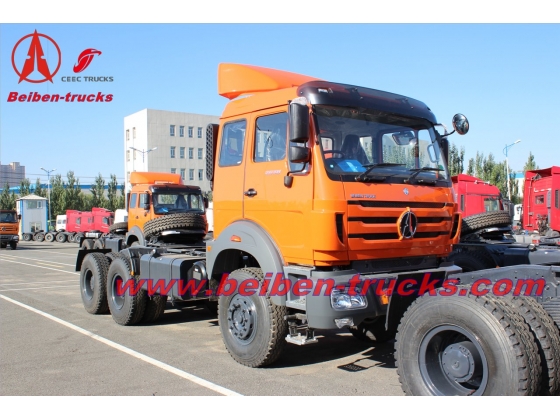 used North Benz heavy duty tractor truck Beiben truck head 2642S supplier
