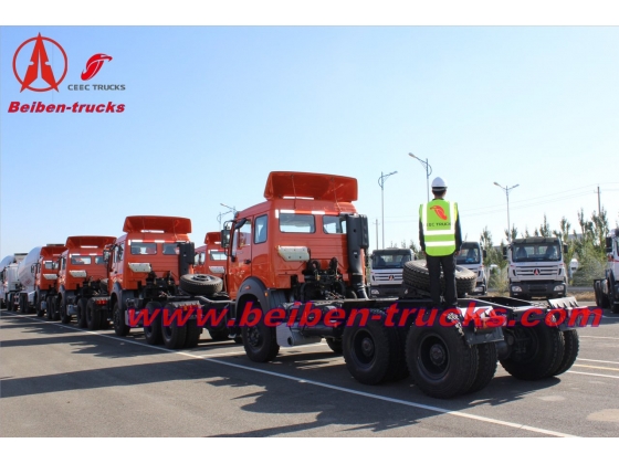 congo Beiben 10 wheels prime mover 420hp benz technology tractor truck