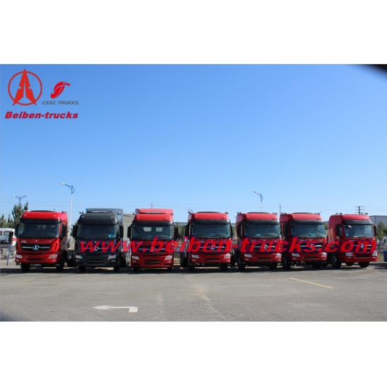 Beiben V3 Heavy Duty 6x4 Truck Tractor 10 wheeler trucks  supplier
