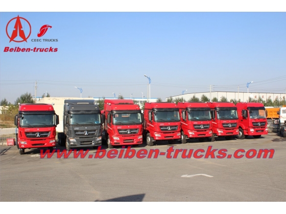 Beiben 6*4 420HP V3 tractor truck for congo