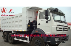 تستخدم بيبين 6 × 4 camion بن 340hp الثقيلة تفريغ شاحنة المصنع