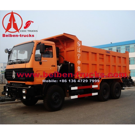 china north benz 380 hp engine camions benne manufacturer for sale