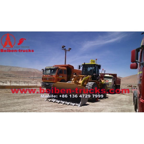 beiben 12 routes camions benne 50 Ton loading capacity manufacturer