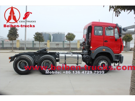 china used The Beiben Tractor Truck with 12JS200T Transmission Specially for the Africa