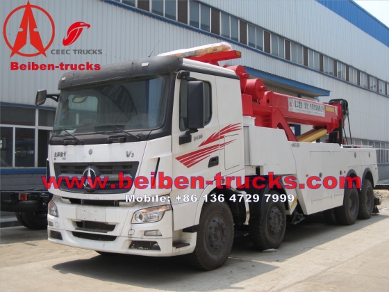 beiben North Benz 3138 Rotator Wrecker truck manufacturer